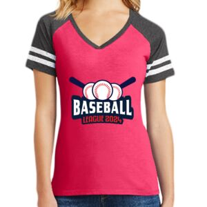 Women's Game V-Neck Tee Thumbnail