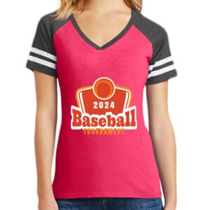 Women's Game V-Neck Tee Thumbnail