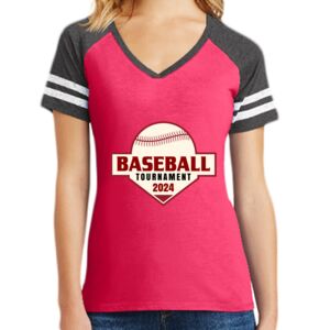 Women's Game V-Neck Tee Thumbnail