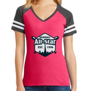 Women's Game V-Neck Tee Thumbnail