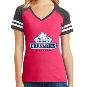 Women's Game V-Neck Tee Thumbnail