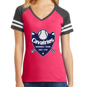 Women's Game V-Neck Tee Thumbnail