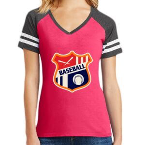 Women's Game V-Neck Tee Thumbnail