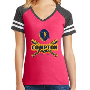 Women's Game V-Neck Tee Thumbnail
