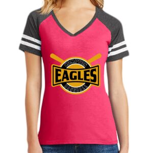 Women's Game V-Neck Tee Thumbnail