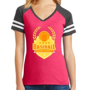 Women's Game V-Neck Tee Thumbnail