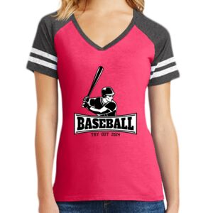 Women's Game V-Neck Tee Thumbnail