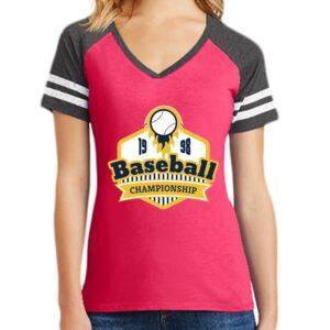 Women's Game V-Neck Tee Thumbnail
