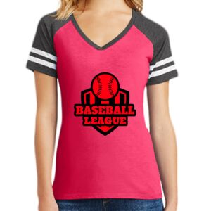 Women's Game V-Neck Tee Thumbnail