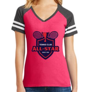 Women's Game V-Neck Tee Thumbnail
