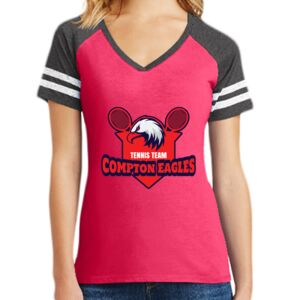 Women's Game V-Neck Tee Thumbnail