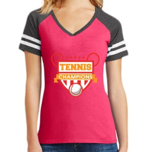 Women's Game V-Neck Tee Thumbnail