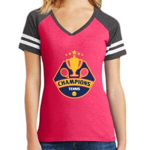 Women's Game V-Neck Tee Thumbnail