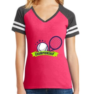 Women's Game V-Neck Tee Thumbnail