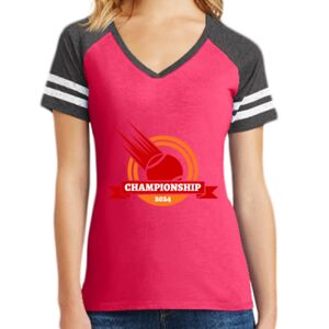 Women's Game V-Neck Tee Thumbnail