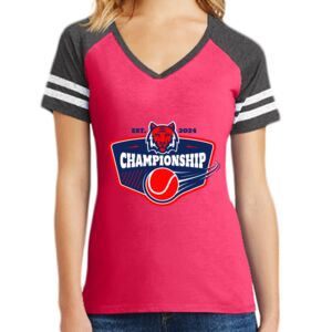 Women's Game V-Neck Tee Thumbnail