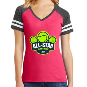 Women's Game V-Neck Tee Thumbnail