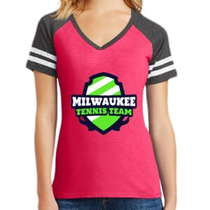 Women's Game V-Neck Tee Thumbnail