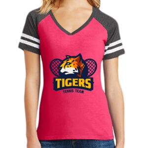Women's Game V-Neck Tee Thumbnail
