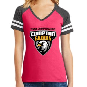 Women's Game V-Neck Tee Thumbnail