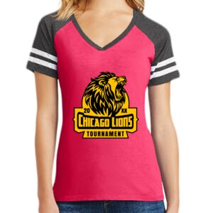 Women's Game V-Neck Tee Thumbnail
