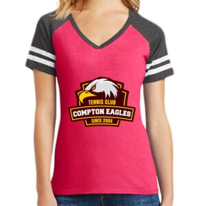 Women's Game V-Neck Tee Thumbnail