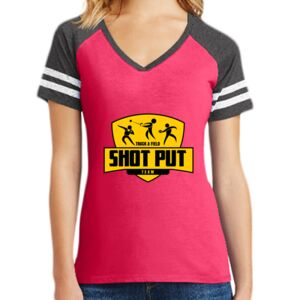 Women's Game V-Neck Tee Thumbnail