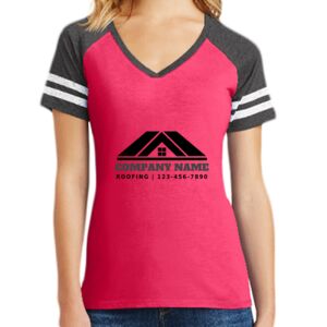 Women's Game V-Neck Tee Thumbnail
