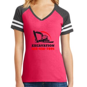 Women's Game V-Neck Tee Thumbnail