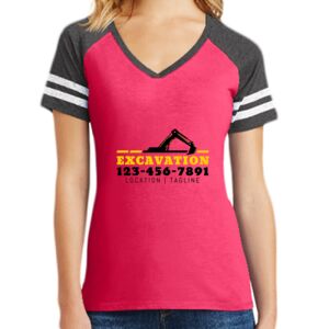 Women's Game V-Neck Tee Thumbnail