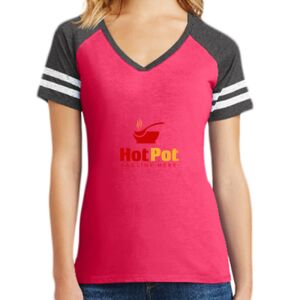 Women's Game V-Neck Tee Thumbnail