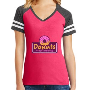 Women's Game V-Neck Tee Thumbnail