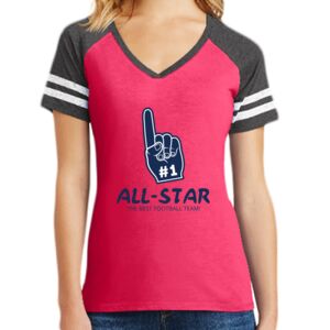Women's Game V-Neck Tee Thumbnail
