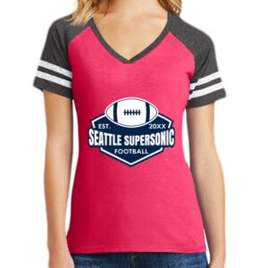 Women's Game V-Neck Tee Thumbnail