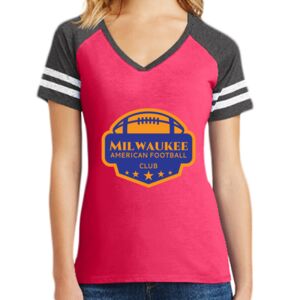 Women's Game V-Neck Tee Thumbnail