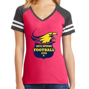 Women's Game V-Neck Tee Thumbnail
