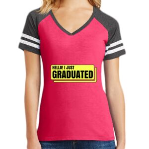 Women's Game V-Neck Tee Thumbnail