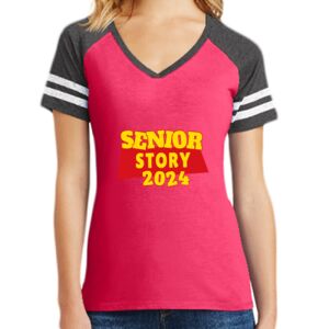 Women's Game V-Neck Tee Thumbnail