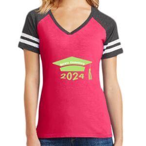 Women's Game V-Neck Tee Thumbnail