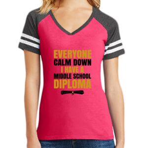 Women's Game V-Neck Tee Thumbnail