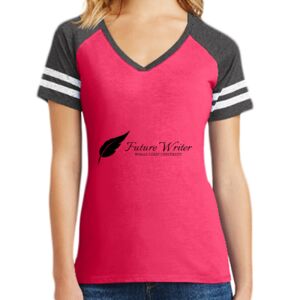 Women's Game V-Neck Tee Thumbnail
