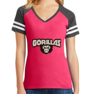 Women's Game V-Neck Tee Thumbnail