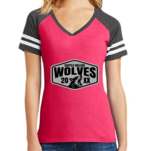 Women's Game V-Neck Tee Thumbnail