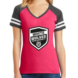 Women's Game V-Neck Tee Thumbnail