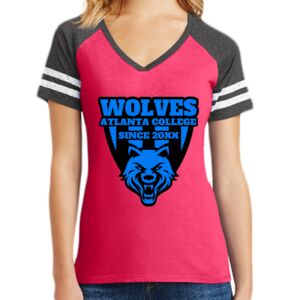 Women's Game V-Neck Tee Thumbnail