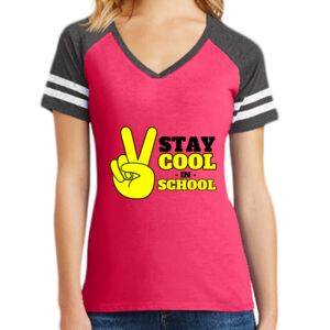 Women's Game V-Neck Tee Thumbnail