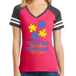 Women's Game V-Neck Tee Thumbnail