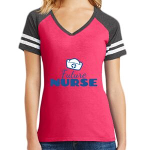Women's Game V-Neck Tee Thumbnail