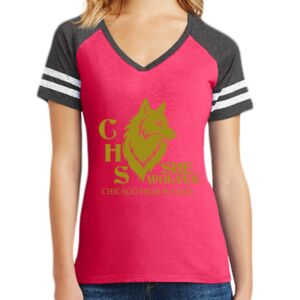 Women's Game V-Neck Tee Thumbnail