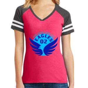 Women's Game V-Neck Tee Thumbnail